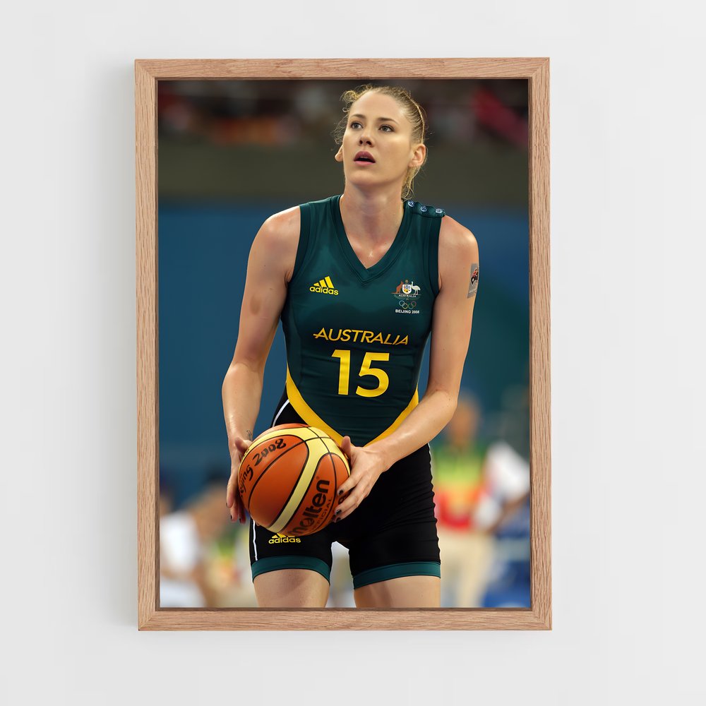 Poster Lauren jackson – affiche Basketball (vue 4)